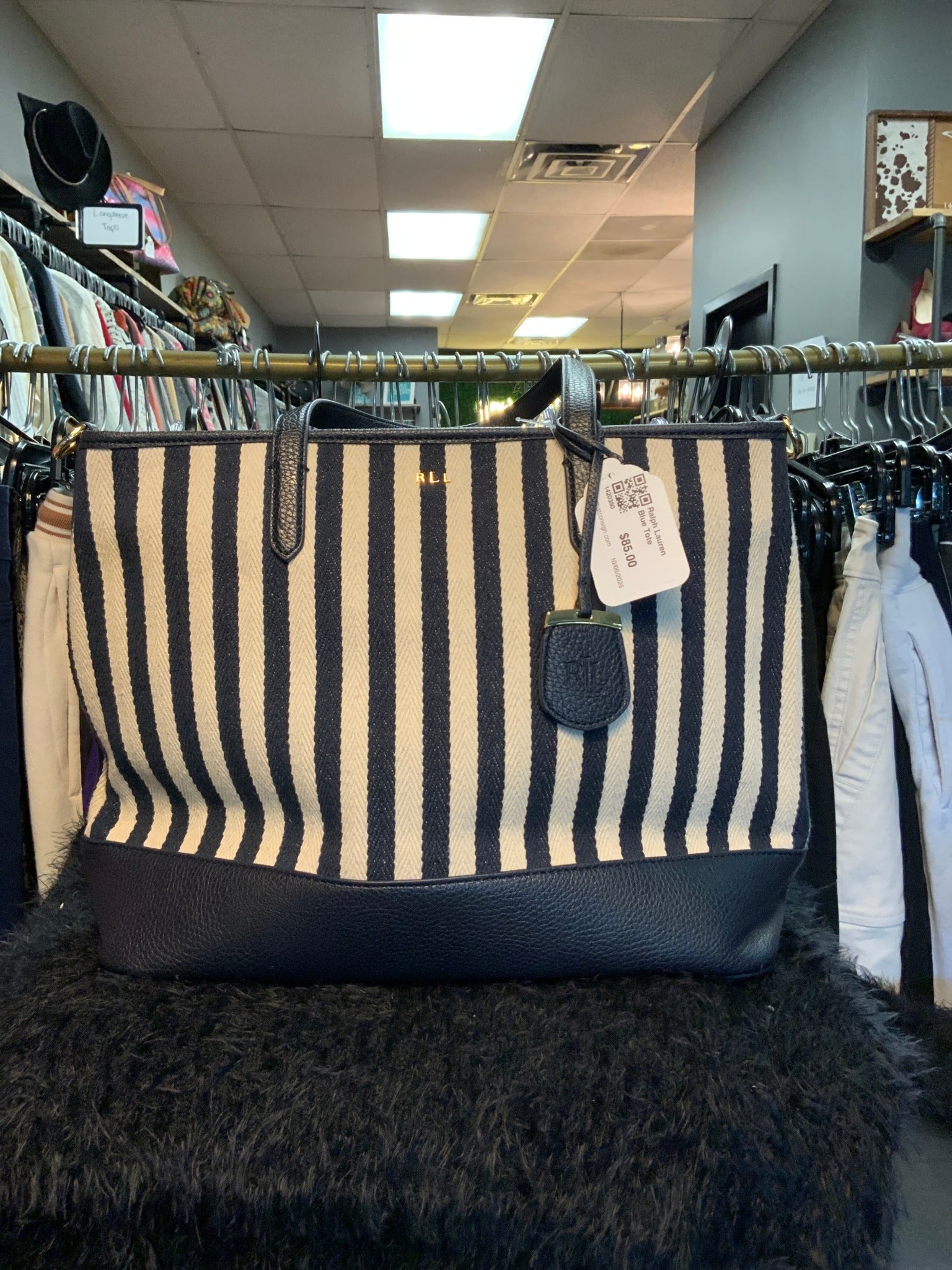 Ralph Lauren Blue Tote